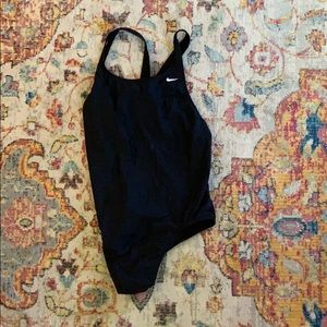 Nike one piece swim suit